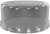 FLS-C80-351-000, DOME COVER, LUMINAIRE, 80MMX35MM, GREY