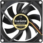 Exegate EX283373RUS Вентилятор ExeGate ExtraSilent ES08015S3P, 80x80x15 мм, подшипник скольжения, 3p Exegate EX283373RUS Вентилятор ExeGate ExtraSilent ES08015S3P, 80x80x15 мм, подшипник скольжения, 3p