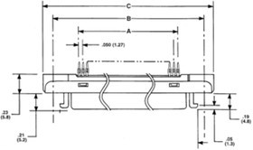 10268-R21TS, D-Sub Micro-D Connectors 68P VERT SHLD RECEP BRDMNT COMPLIANT PIN