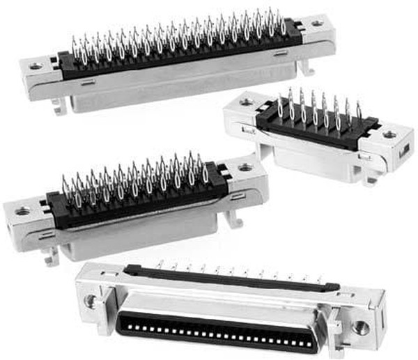 10268-R21TS, D-Sub Micro-D Connectors 68P VERT SHLD RECEP BRDMNT COMPLIANT PIN
