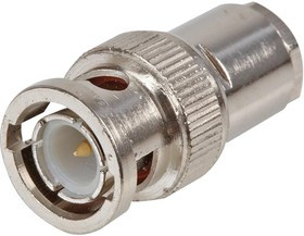 PSG08668, Разъем РЧ / Коаксиальный, BNC Коаксиальный, Прямой Штекер, Зажим, RG59/U