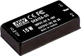SKA15B-033, Преобразователь: DC/DC, 9,9Вт, Uвх: 18-36В, 3,3ВDC, Iвых: 3000мА