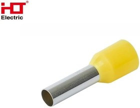 084-04-363, Наконечник-гильза Е150-32 150мм2 с изолированным фланцем желтый (уп./20 шт) HLT