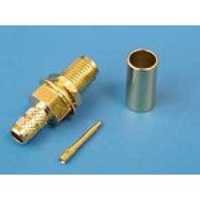 RP-SMA-C58PG (R901-9863-04RFX), Коннектор "п" на RG-58, позолоченный, обжим RP-SMA-C58PG (R901-9863-04RFX), Коннектор "п" на RG-58, позолоченный, обжим