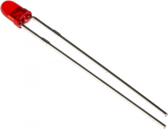 L-934HD, LED; 3мм; красный; 1,3-5мкд; 60°; Поверхность: выпуклая; 2,25-2,5В L-934HD, LED; 3мм; красный; 1,3-5мкд; 60°; Поверхность: выпуклая; 2,25-2,5В