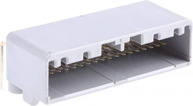 MX34036NF2, MX34 Series Right Angle Through Hole PCB Header, 36 Contact(s), 2.2mm Pitch, 2 Row(s), Shrouded MX34036NF2, MX34 Series Right Angle Through Hole PCB Header, 36 Contact(s), 2.2mm Pitch, 2 Row(s), Shrouded