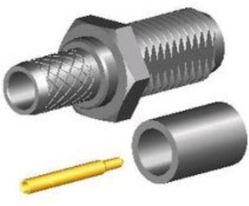 SMA-56F-TGG-RP, Разъем SMA, гнездо RP, RG-58, обжим