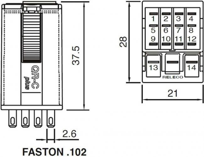 Промежуточное реле C9-A42FX/DC110V PN93394 Промежуточное реле C9-A42FX/DC110V PN93394