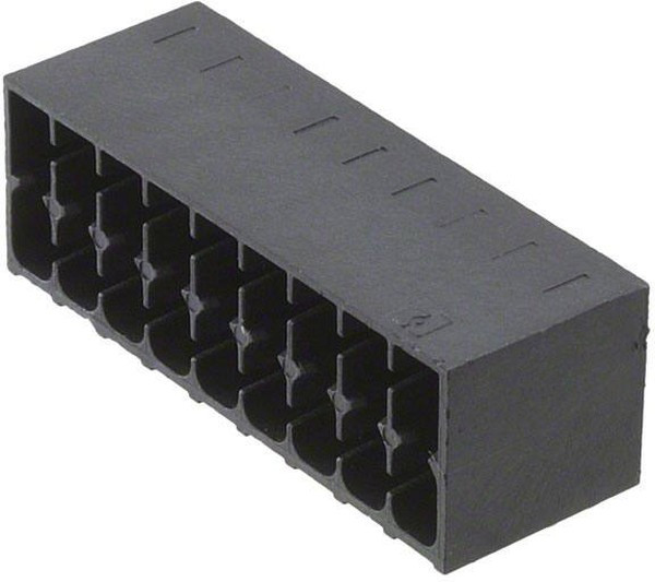 1786905, Pluggable Terminal Blocks 9 Pos 3.5mm Dbl Row Through Hole Header