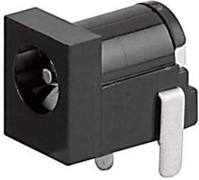 4840.2201, DC POWER JACK, 2P, 2A, 12V, PCB