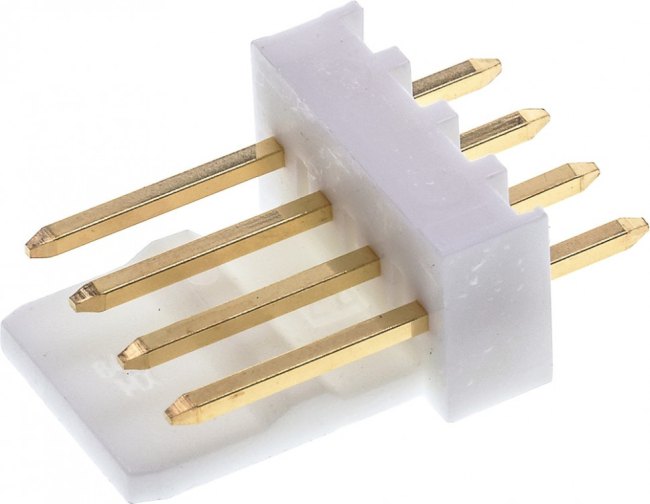 0022292041, Conn Wire to Board HDR 4 POS 2.54mm Solder ST Top Entry Thru-Hole KK® Bag 0022292041, Conn Wire to Board HDR 4 POS 2.54mm Solder ST Top Entry Thru-Hole KK® Bag