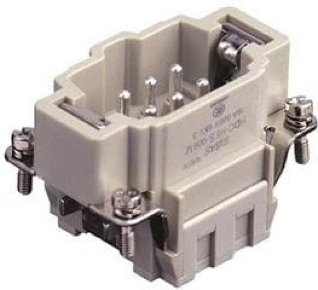 T2040063101-000, Conn Rectangular PIN 6 POS ST Panel Mount