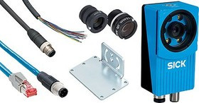 VSPI-4F211, White Light Monochrome Digital Vision Sensor, 50 mm, M12 Connector, 450 mA, 24 V dc