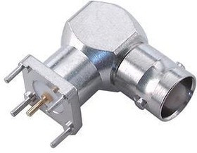 85_BNC-50-0-1/133_NE, RF Connectors / Coaxial Connectors BNC right angle PCB jack(f)