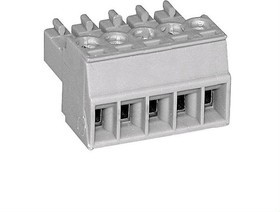 AK1550/3-3,5/GRUEN, Клеммник, 160В, 3-полюсный, зеленый