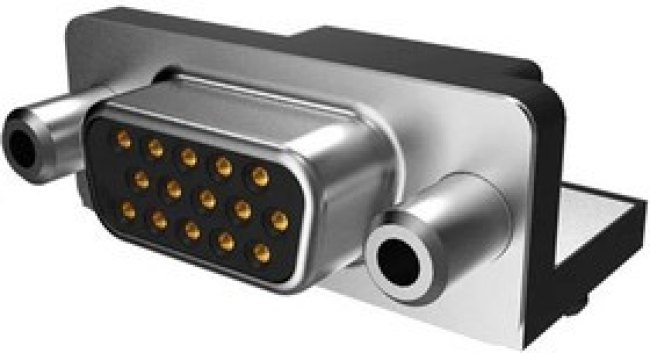 ICD15S13E6GL00LF, D-Sub High Density Connectors HD 15P RA SOCKET SOLDER INSERT M3