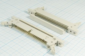 Разъем (IDC) IDCM-50MS вилка, шаг P2.54x2.54, контакты 50P, на шлейф, IDCM-50MS