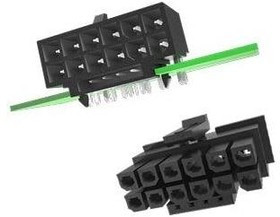 10161719-124GLF, Headers & Wire Housings Minitek Power3.0 CEM5 Rec Hsg (12P+4S) 10161719-124GLF, Headers & Wire Housings Minitek Power3.0 CEM5 Rec Hsg (12P+4S)