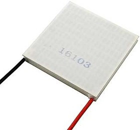 Модуль Пельтье 45x45x5 мм, напряжение 16 В, ток 3 А, 37,7 Вт, TEC1-16103