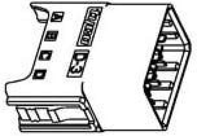 1747364-1, DYNAMIC D-3800 TAB HSG 12P WITH HTS CONNECTOR CONN