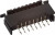 08FDZ-BT(S)(LF)(SN), ZIF розетка на плату SMD 2.54мм 8 контактов прямая