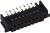 08FDZ-BT(S)(LF)(SN), ZIF розетка на плату SMD 2.54мм 8 контактов прямая