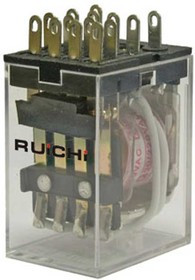 4453(18F)-4 (HH54P) 5A, Электромагнитное реле 4453(18F)-4 (HH54P) 5А, 4C: 4PDT