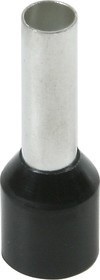 KLS8-01108-E1508 black (TIC-1.5-8) черный (LT15008), Наконечник 8мм для обжима многожильного кабеля KLS8-01108-E1508 black (TIC-1.5-8) черный (LT15008), Наконечник 8мм для обжима многожильного кабеля