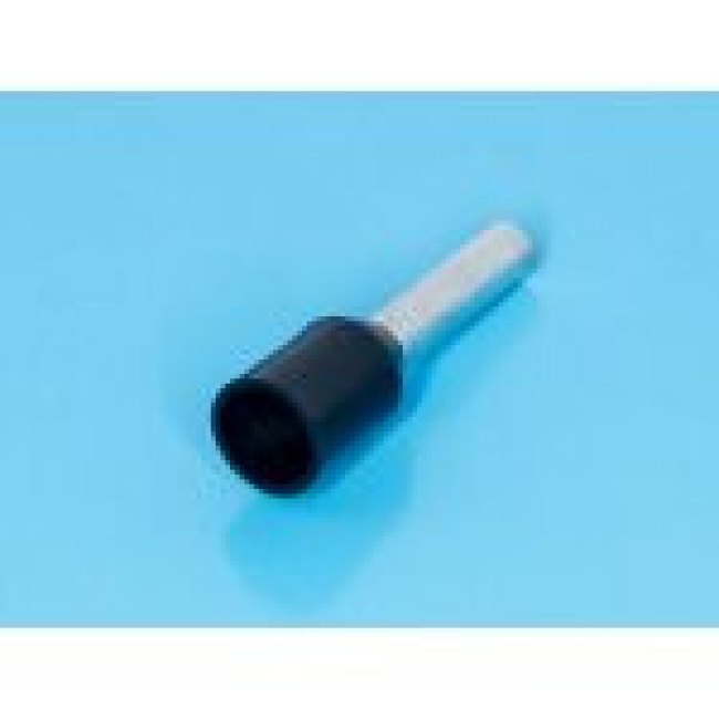 KLS8-01108-E1508 black (TIC-1.5-8) черный (LT15008), Наконечник 8мм для обжима многожильного кабеля KLS8-01108-E1508 black (TIC-1.5-8) черный (LT15008), Наконечник 8мм для обжима многожильного кабеля