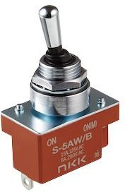 S5AWB, TOGGLE SWITCH, SPDT, 20A, 30VDC, PANEL