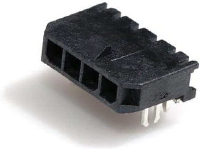 43650-0403, Headers & Wire Housings HDR R/A SINGLE SMT 4 PCB retention clips 43650-0403, Headers & Wire Housings HDR R/A SINGLE SMT 4 PCB retention clips