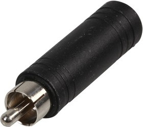 PSG08619, Переходник разъема, Моно - 6.35мм, 1 вывод(-ов), Гнездо, RCA / Phono, 1 вывод(-ов), Штекер