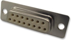 172-E15-203R021, Разъем D Sub, DB15, Standard, Гнездо, 172-E M Series, 15 контакт(-ов), DA, Solder Cup