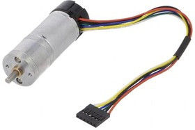 4846, Двигатель: DC, с энкодером, с редуктором, HP, 12ВDC, 5,6А, 74,83: 1