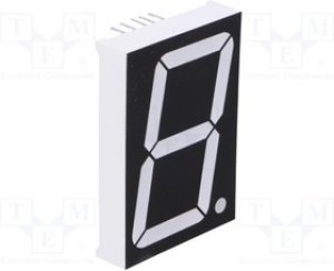 LSD150BUE-101B, Дисплей: LED, 7-сегментный, 38,1мм, 1,5", II.зн: 1, красный, 20мкд LSD150BUE-101B, Дисплей: LED, 7-сегментный, 38,1мм, 1,5", II.зн: 1, красный, 20мкд