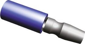324227, Plasti-Grip Insulated Male Crimp Bullet Connector, 1.25mm² to 2mm², 16AWG to 14AWG, 5mm Bullet