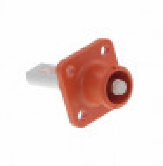SLPIRABPNO4, Heavy Duty Power Connectors SURLOK PLUS, INLINE RECEPTACLE, 5.7MM, BUSBAR, PANEL MOUNT W/ FLANGE, NON-SEALED, ORANGE, 150 KEYWA SLPIRABPNO4, Heavy Duty Power Connectors SURLOK PLUS, INLINE RECEPTACLE, 5.7MM, BUSBAR, PANEL MOUNT W/ FLANGE, NON-SEALED, ORANGE, 150 KEYWA