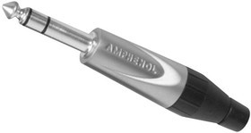 TS3P-AU, PHONE STEREO PLUG, 3POS, 6.35MM, CABLE