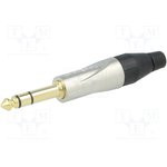 TS3P-AU, PHONE STEREO PLUG, 3POS, 6.35MM, CABLE