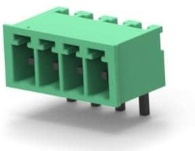 284512-4, Pluggable Terminal Blocks HEADER 4P R/A 3.5MM 284512-4, Pluggable Terminal Blocks HEADER 4P R/A 3.5MM