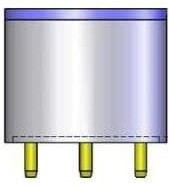 EC4-500-ETO, 4 SERIES ETO GAS SENSOR 500PPM 50AH3046