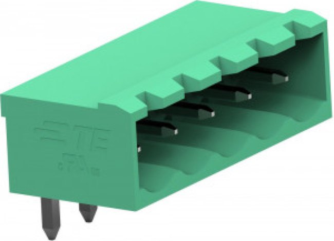 2350513-6, Pluggable Terminal Blocks 6pos Header 90 Deg 5.0mmTail Lgth 4.5mm