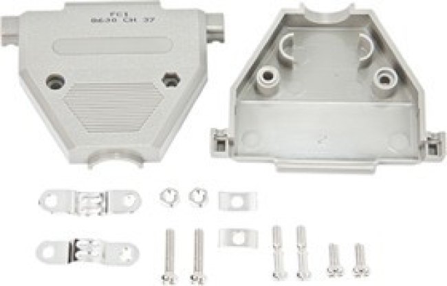 8630CH37M3LF, Amphenol FCI 8630CH Series Thermoplastic D Sub Backshell, 37 Way 8630CH37M3LF, Amphenol FCI 8630CH Series Thermoplastic D Sub Backshell, 37 Way