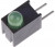 551-0207F, Индикатор печатной платы, Зеленый, 1 светодиод(-ов), Сквозное Отверстие, T-1 (3мм), 10 мА, 16 мкд