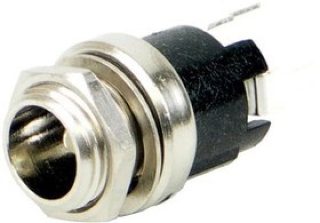 PC712A, DC Power Connectors 2.5mm Pin Strght PC Mnt Bushing L .21in PC712A, DC Power Connectors 2.5mm Pin Strght PC Mnt Bushing L .21in