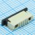 84952-5, Соединитель FFC и FPC ZIF BTM 1X05 контактов SMT