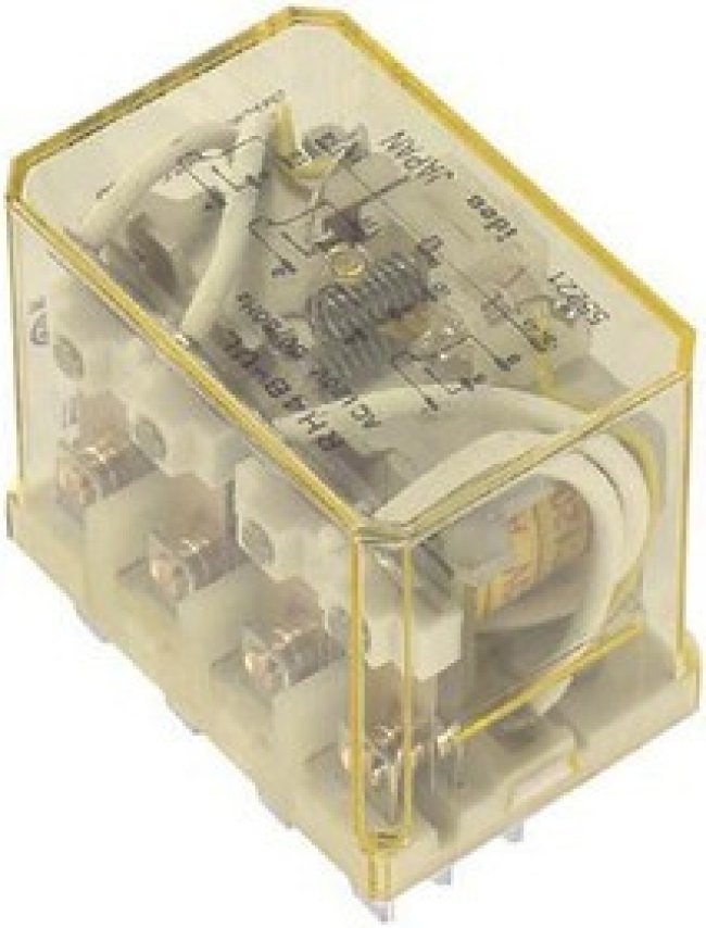 RH4B-ULCAC120V, RELAY, 4PDT, 110VAC, 30VDC, 10A