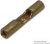 324369, SOLISTRAND Strap Butt Splice Connector, Gold over Nickel 26 22 AWG