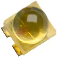 ALMD-EL1E-Z2002, Standard LEDs - SMD SMT Round AlInGaP Amber