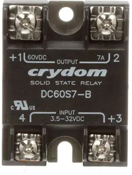 DC60S7-B, DC60 Series Solid State Relay, 7 A Load, Surface Mount, 60 V dc Load, 32 V dc Control DC60S7-B, DC60 Series Solid State Relay, 7 A Load, Surface Mount, 60 V dc Load, 32 V dc Control
